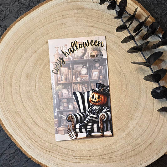 Cozy Halloween Klappkarte A6