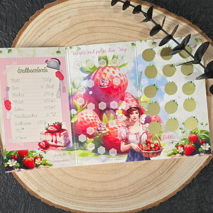 Juicy Strawberry Klappkarte A6