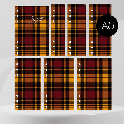 6er Set Register A5 Versch. Varianten Zufälle