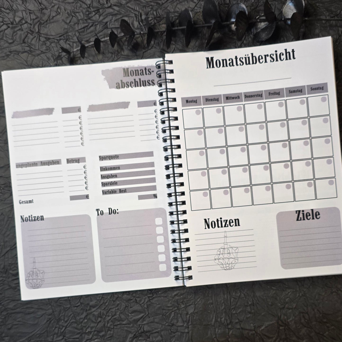 Finanzplaner A5 Ringbuch
