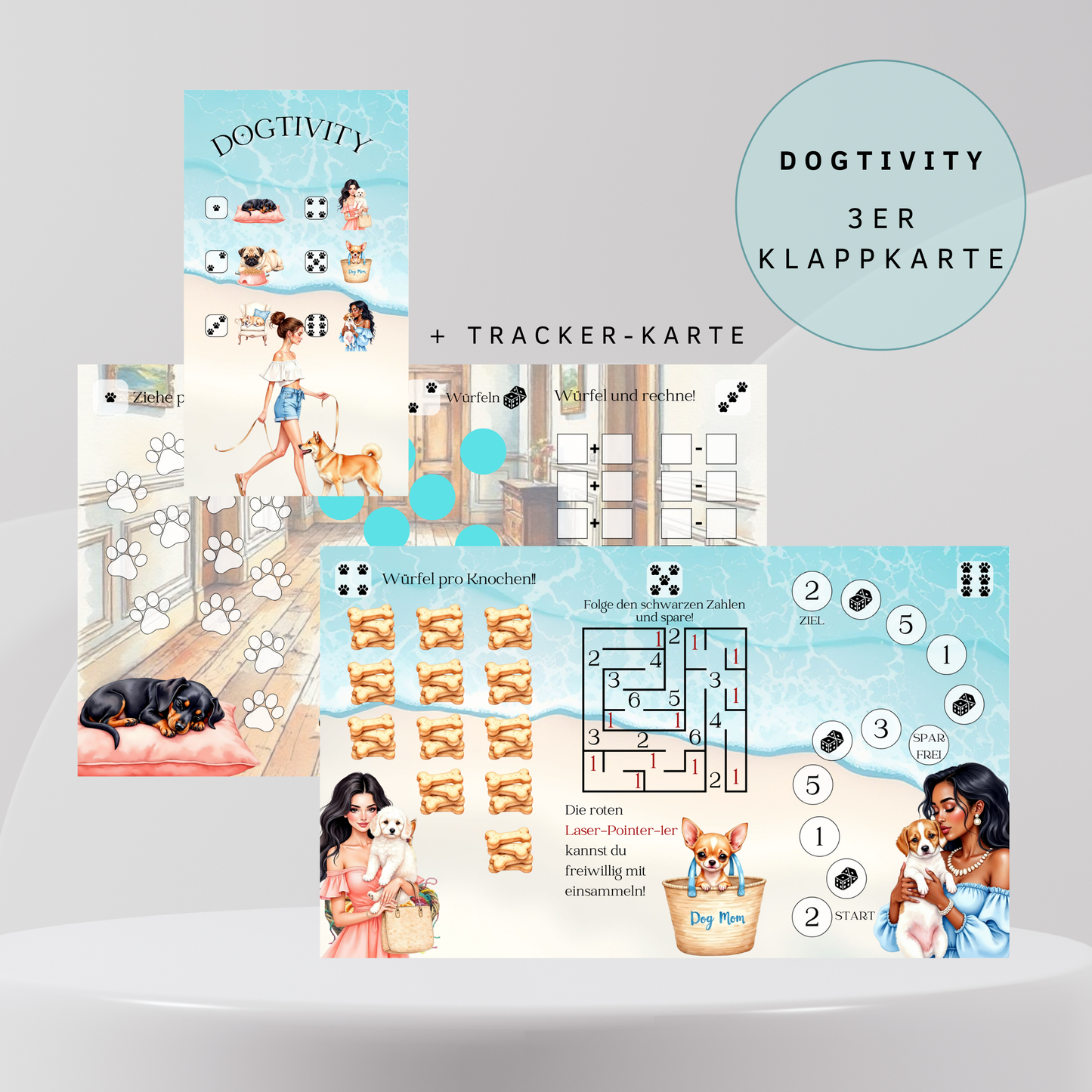 Dogtivity - Das Hunde -Spar-Spiel A6