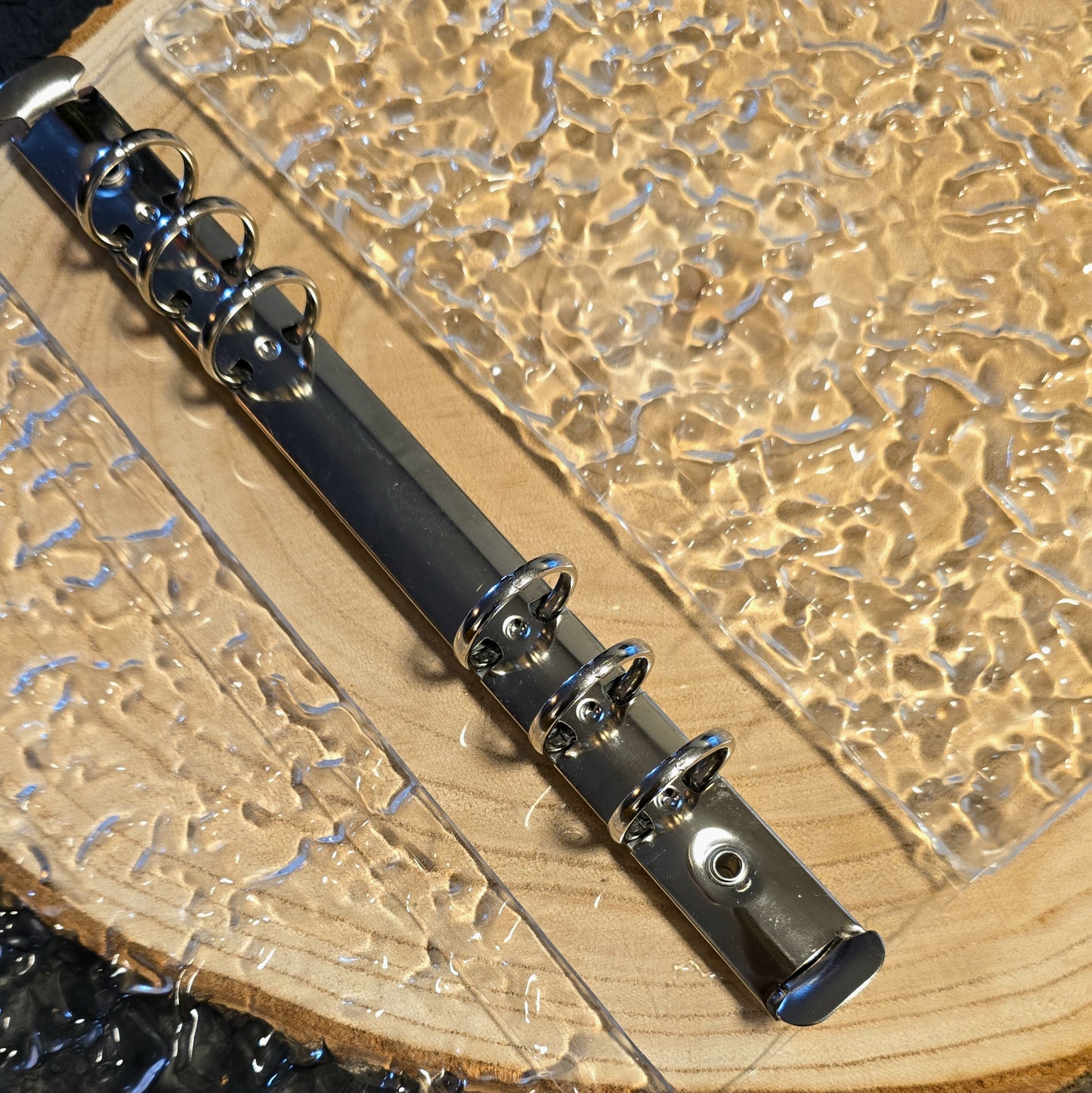 Ringbuch Wasserfluss A5 Transparent