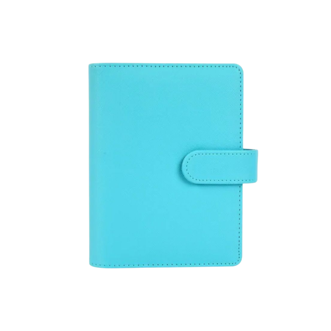 Ringbuch Saffiano A6 Tri(j)o