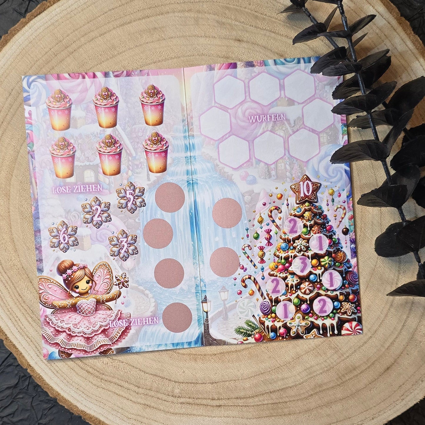 Candyland Klappkarte A6