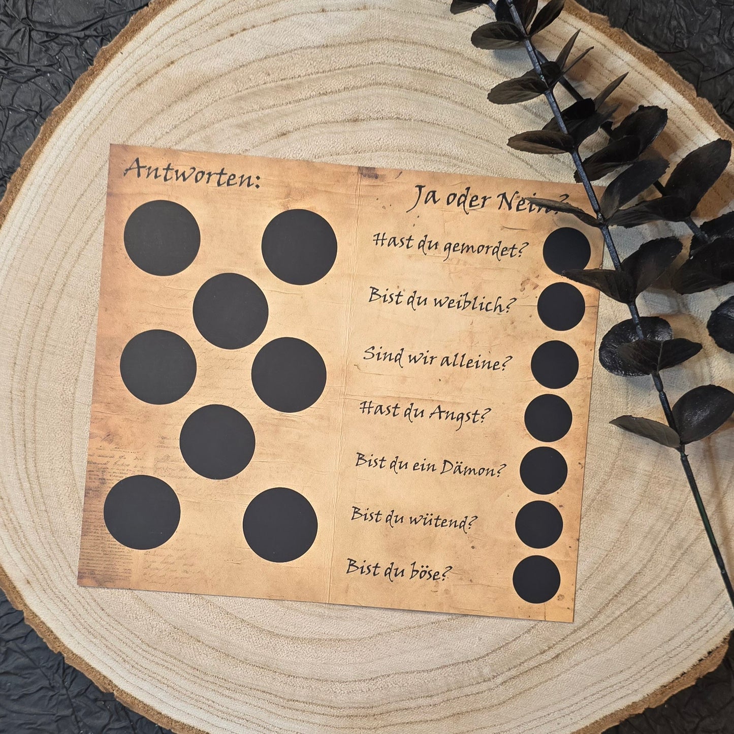 Ouija Sparspiel A6