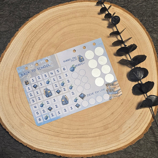 Back to School Bingo A6