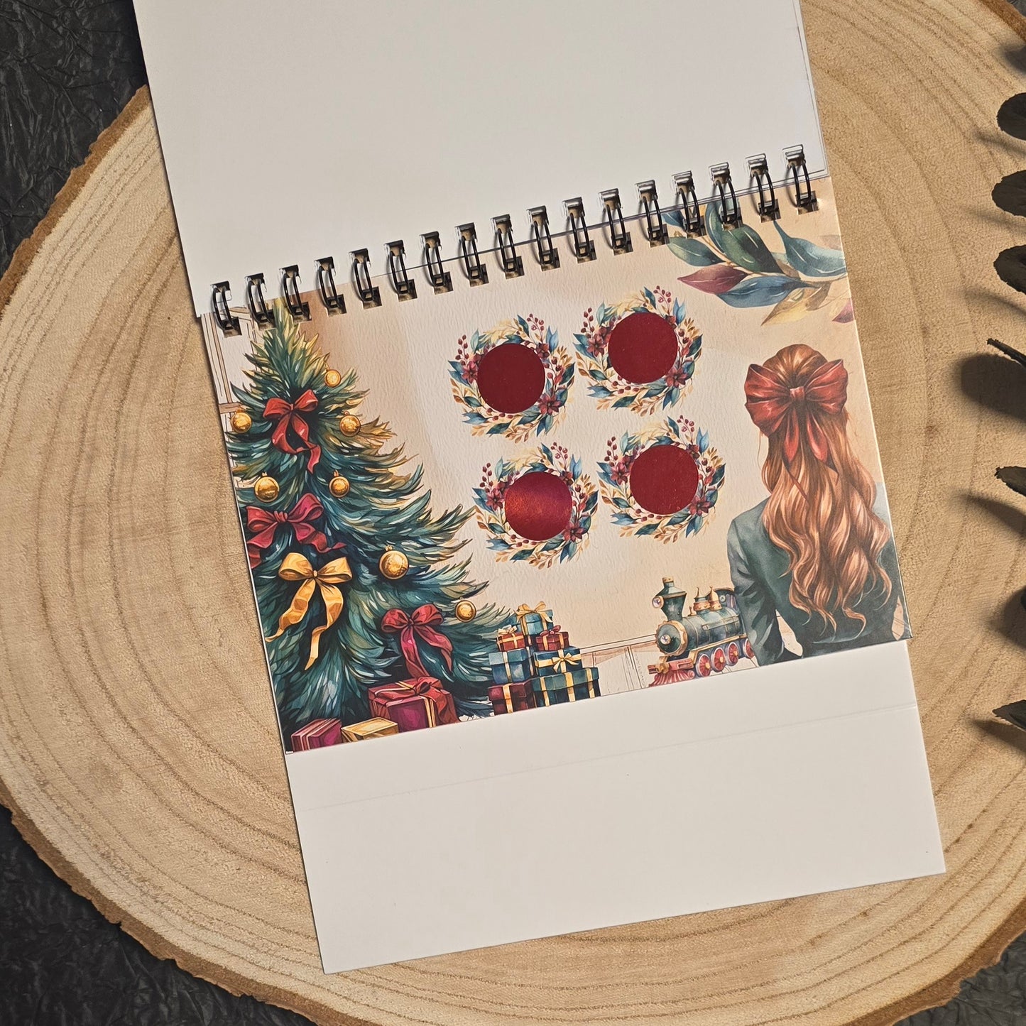 Challengeblock zum Aufstellen im A6-Format (Aus dem Adventskalender)