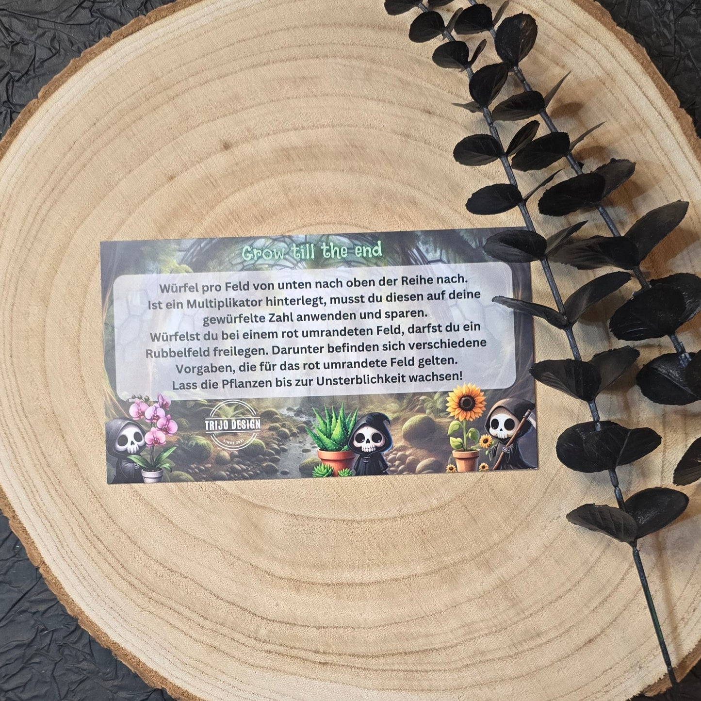 Grow till the end Sparchallenge A6