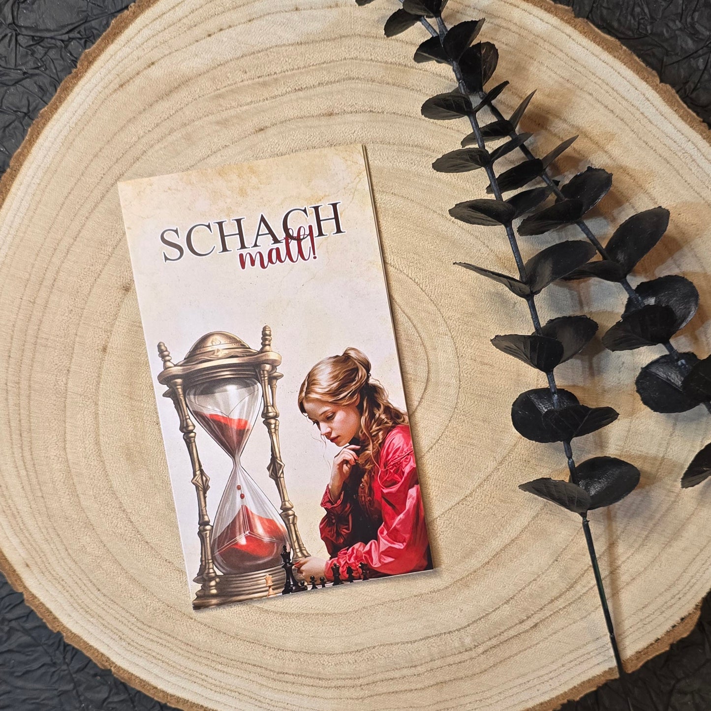 Schach Matt Klappkarte A6