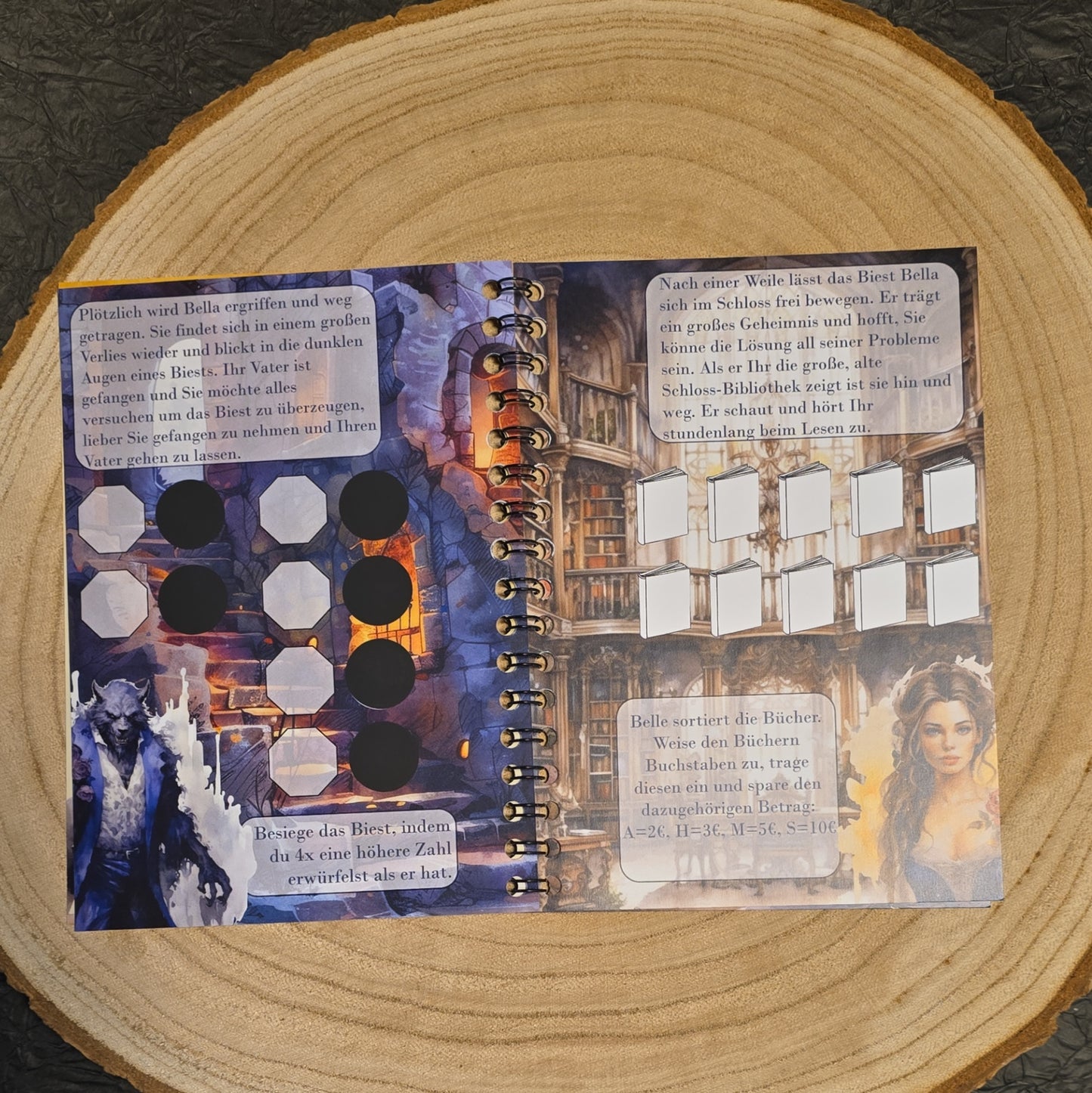 Storybook Beastly OHNE TRACKER OHNE ZUBEHÖR A6 Ringbuch