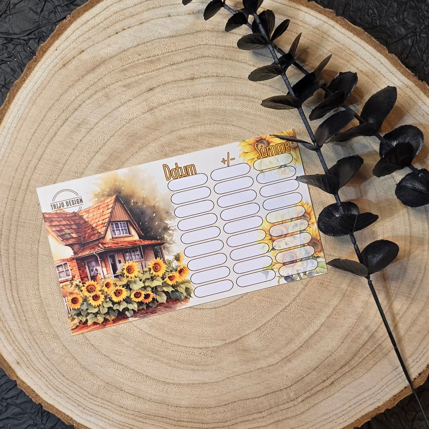 Sunflowers Sparchallenge A6