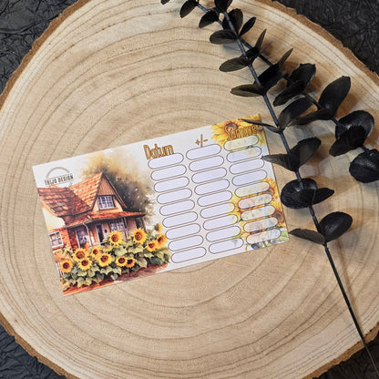 Sunflowers Sparchallenge A6