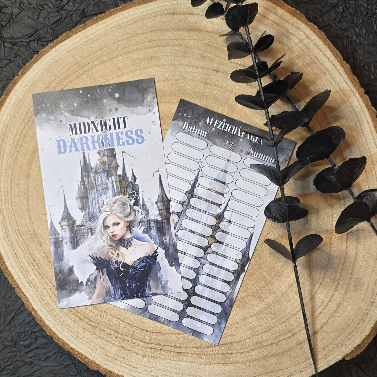 Storybook Midnight Darkness A6 Ringbuch