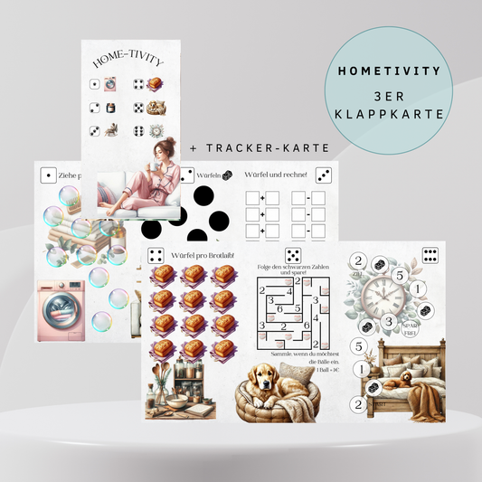 Home-tivity - Das Home-Spar-Spiel A6