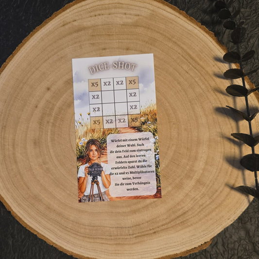 Dice Shot Sparchallenge A6