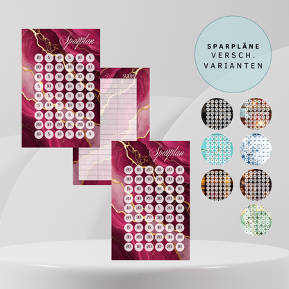 Sparplan versch. Varianten A6