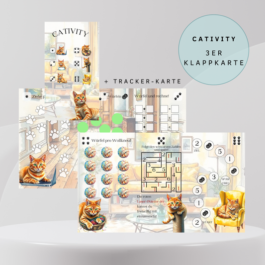 Cativity - Das Katzen-Spar-Spiel A6