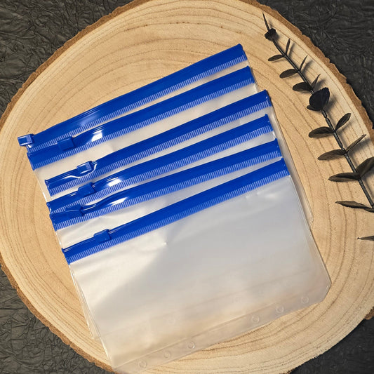 Hülle Farbig blau A6