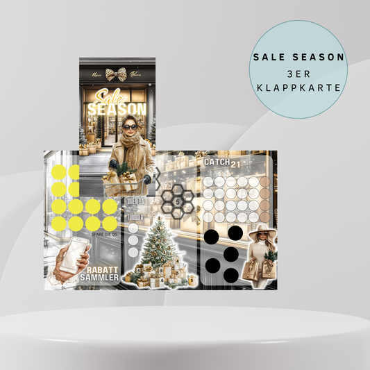 Sale Season Klappkarte A6