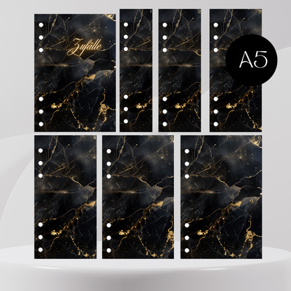 6er Set Register A5 Versch. Varianten Zufälle