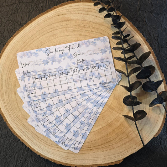 Sinking Fund - Tracker A6 Blue July