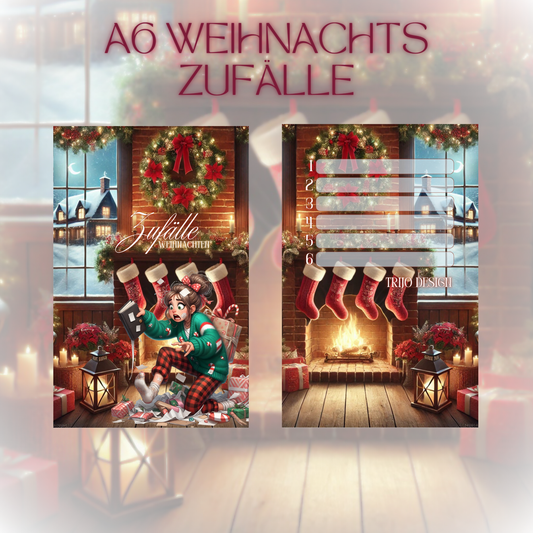 6er Set Register A6 Weihnachten Zufälle