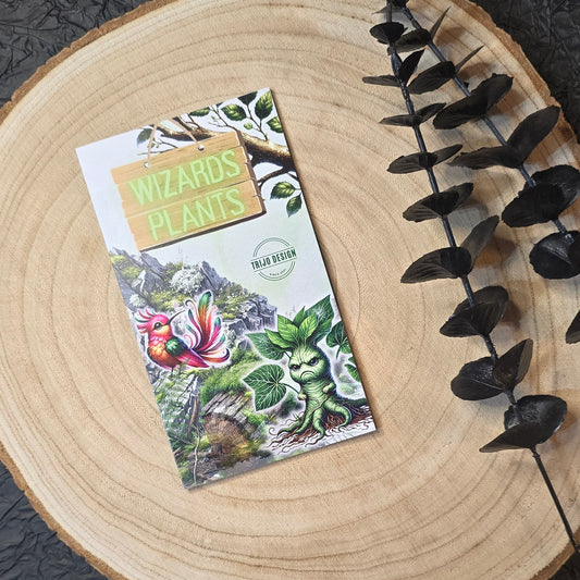 Wizards Plants klappkarte A6