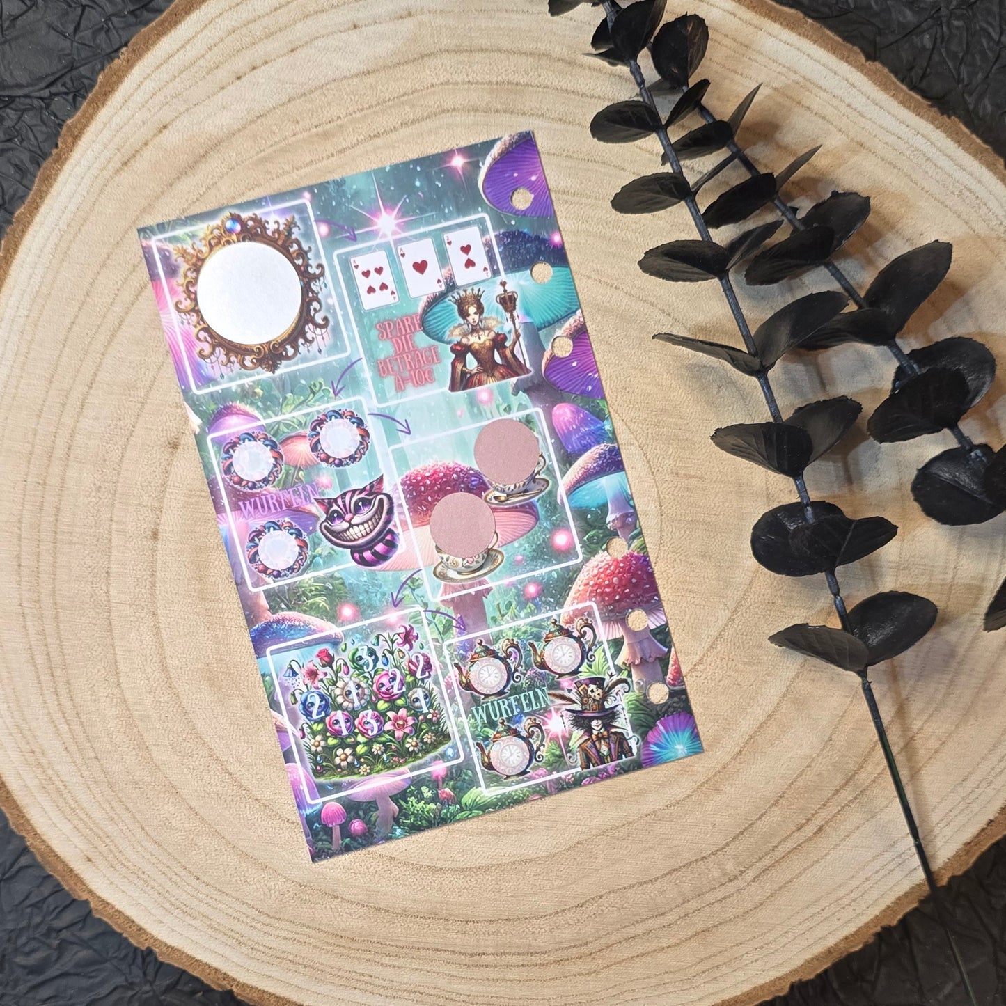 Wonderland Mini-Jahreschallenge A6