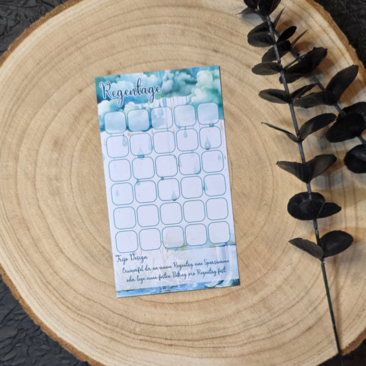 Regentage Sparchallenge A6