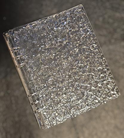 Ringbuch Wasserfluss A5 Transparent