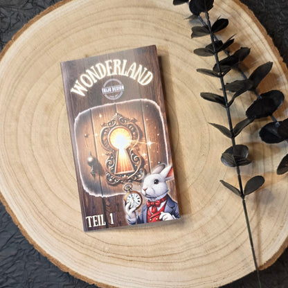 Wonderland Teil 1 Klappkarte A6