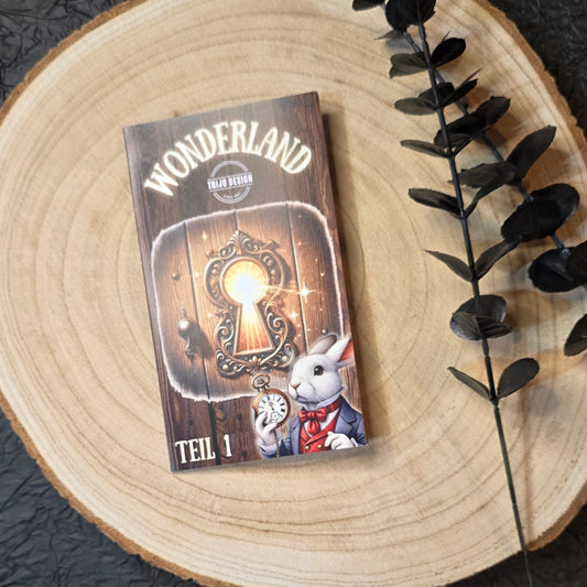 Wonderland Teil 1 Klappkarte A6