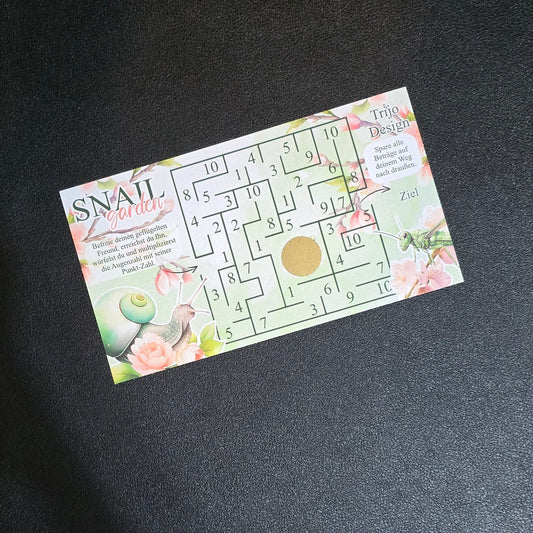 Snail Garden Sparchallenge A6