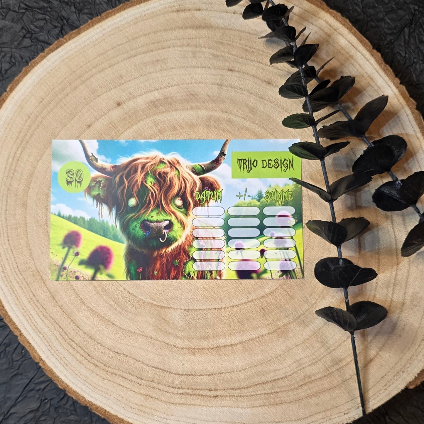 Zombie Cow Rubbelchallenge A6