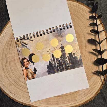 Challengeblock zum Aufstellen im A6-Format (Aus dem Adventskalender)