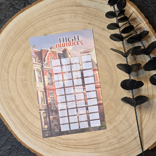 High Numbers Sparchallenge A6