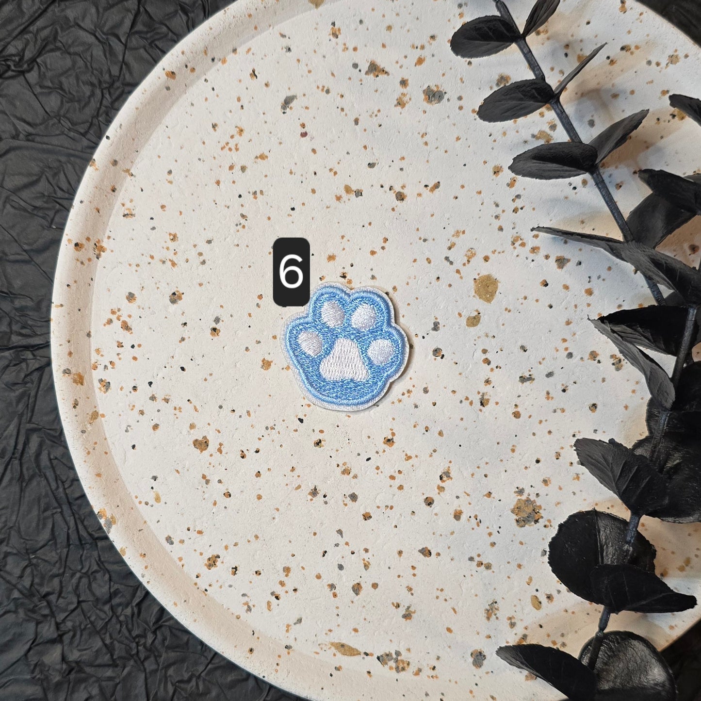 Aufkleber-Patch Pfoten