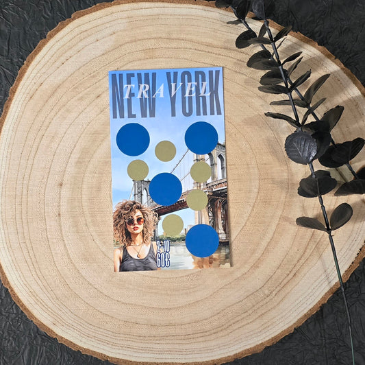 NewYork Travel Rubbelchallenge A6