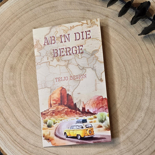 Ab in die Berge Klappkarte A6