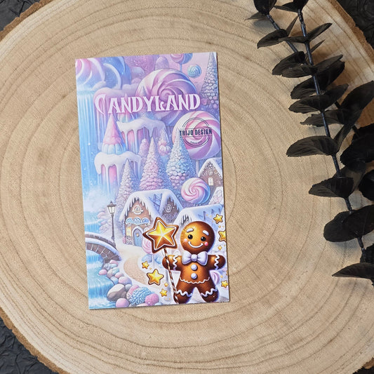 Candyland Klappkarte A6