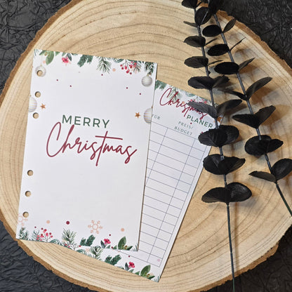 Weihnachts-Planer A6