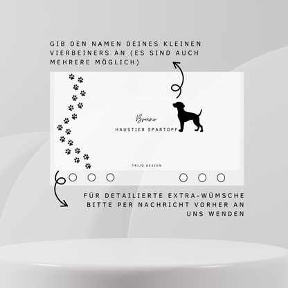 Umschlag-Set "Hunde" A6 personalisierbar