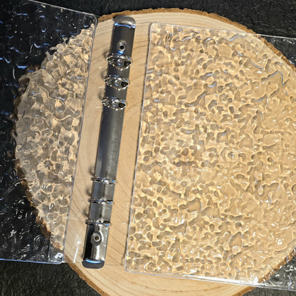 Ringbuch Wasserfluss A5 Transparent