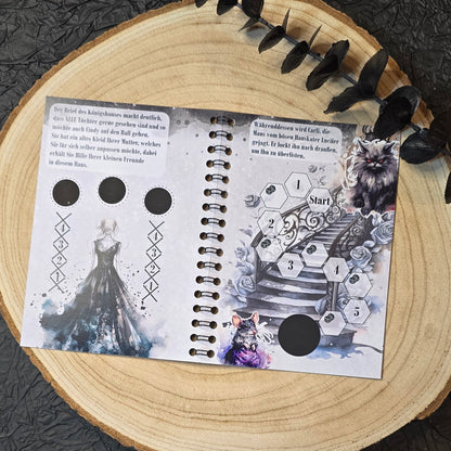 Storybook Midnight Darkness A6 Ringbuch