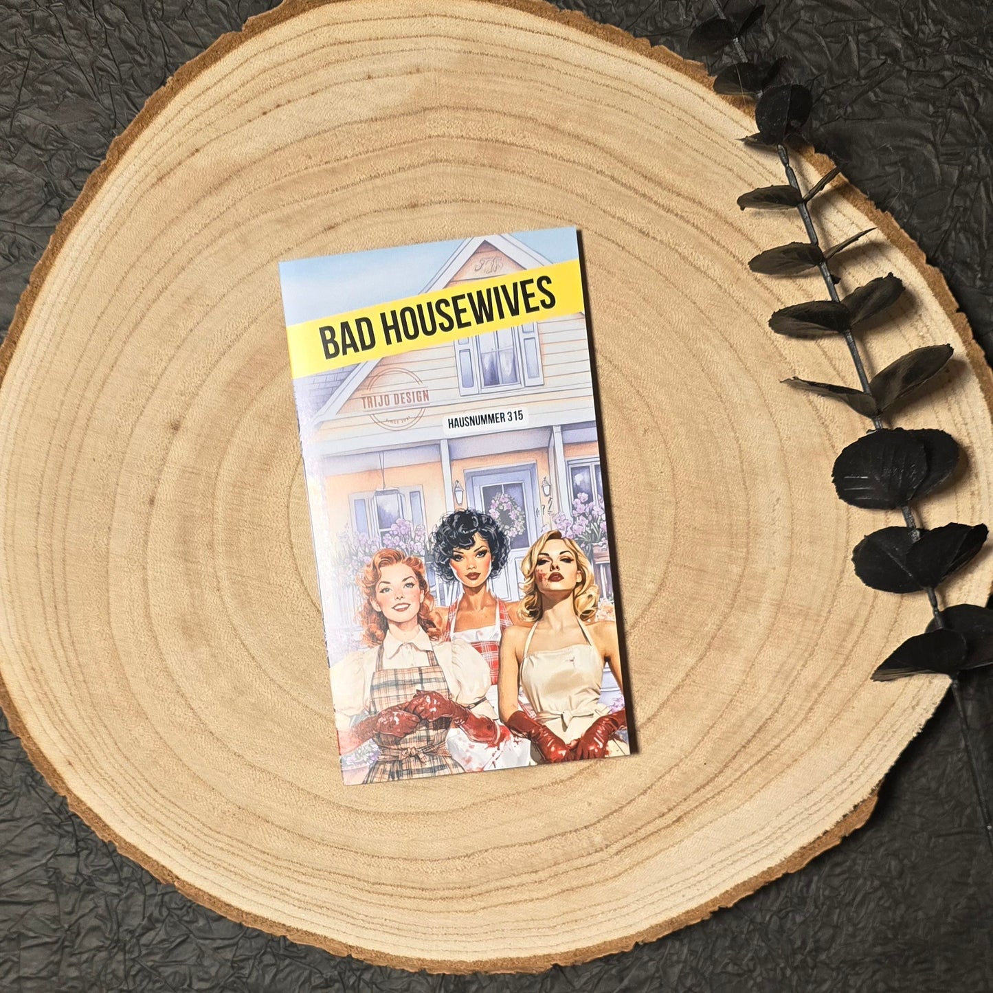 Bad Housewives "Krimi" Klappkarte A6