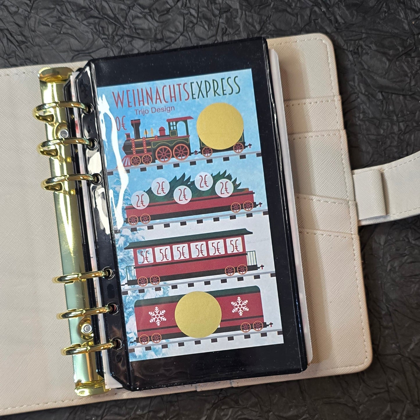 Weihnachtsexpress Sparchallenge A6