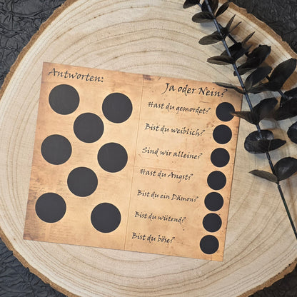 Ouija Sparspiel A6