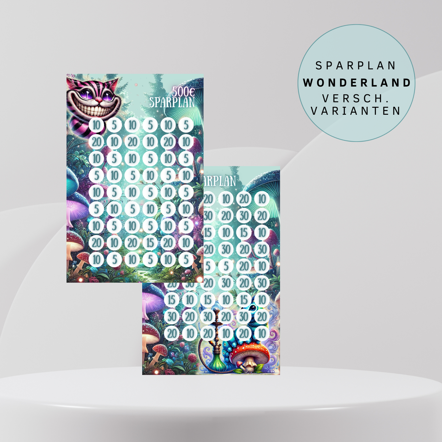 Sparplan Wonderland versch. Varianten A6