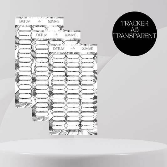 Tracker transparent "Flower Snake" A6