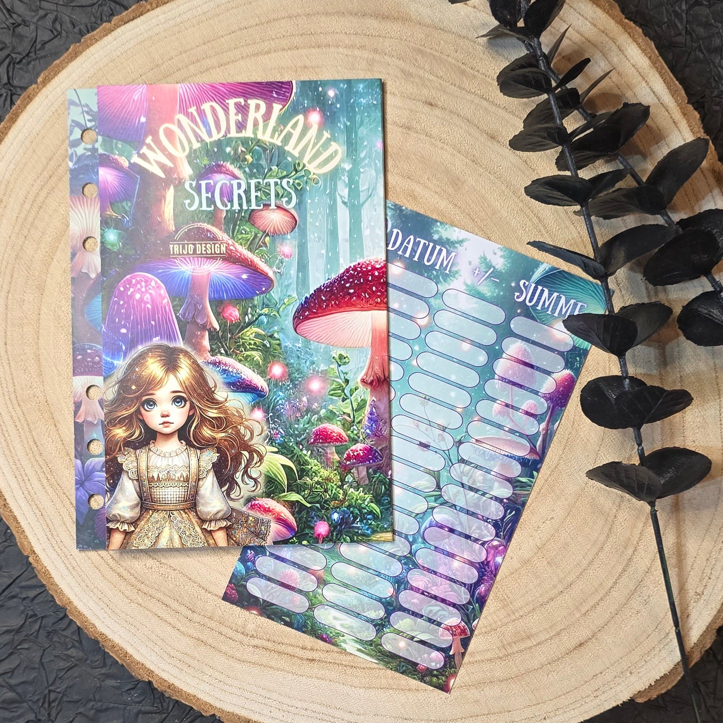 Wonderland Secrets Klappkarte A6